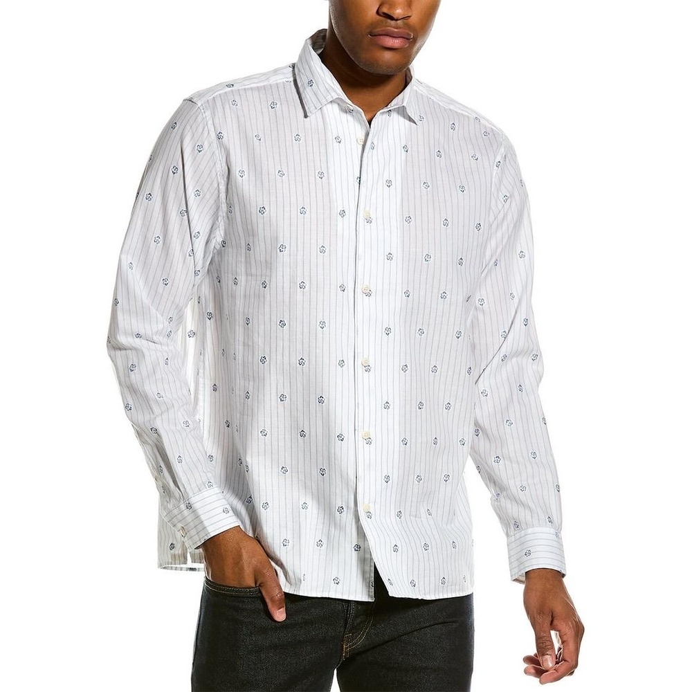 NWT Ted Baker Floral Poplin Shirt Size 4